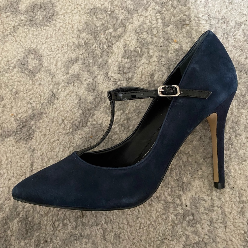 Charles by Charles David Navy Strappy Heels
